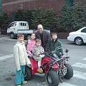 After Church Posing On a Four Wheeler